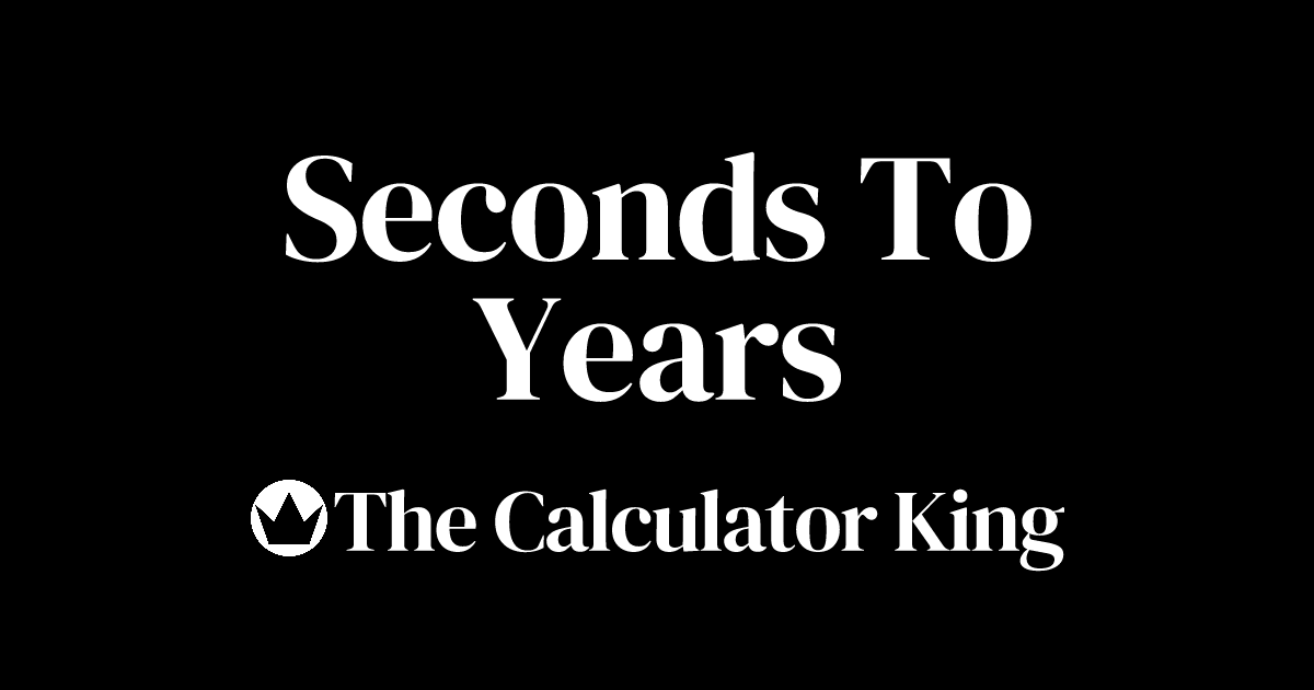 convert-seconds-to-years-s-to-yr-examples-steps