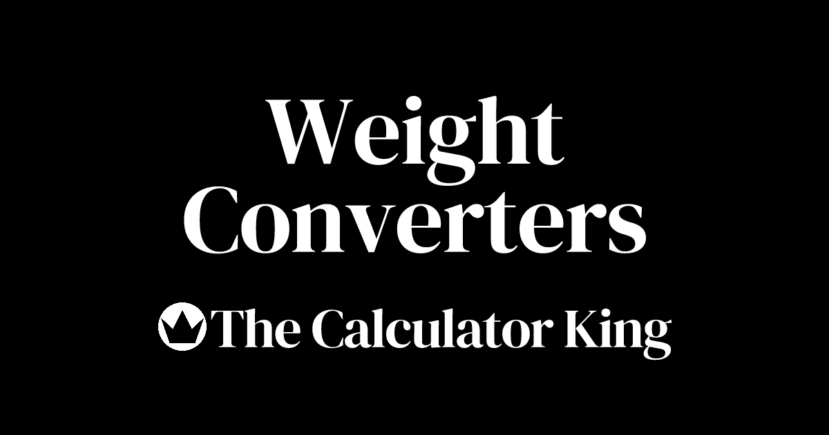 calculate-weight-unit-conversions-thecalculatorking